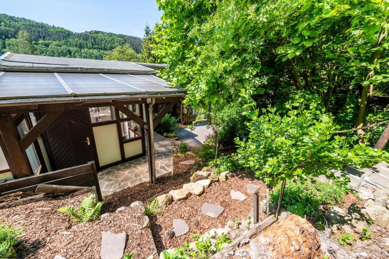 Villa Haus Am Wald Bad Schandau Exterior foto