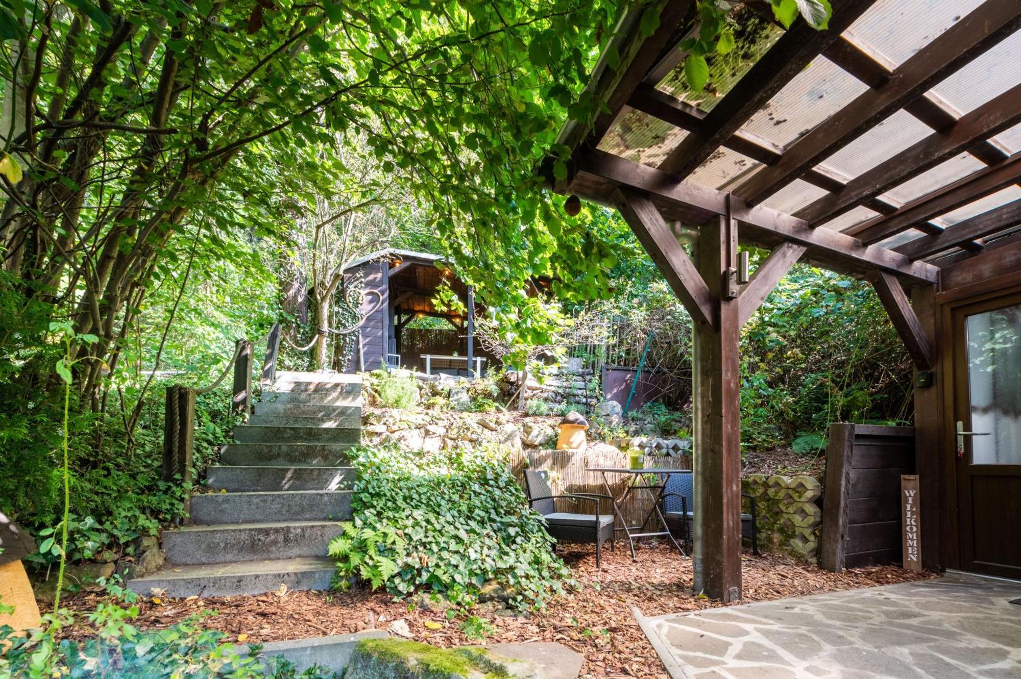 Villa Haus Am Wald Bad Schandau Exterior foto